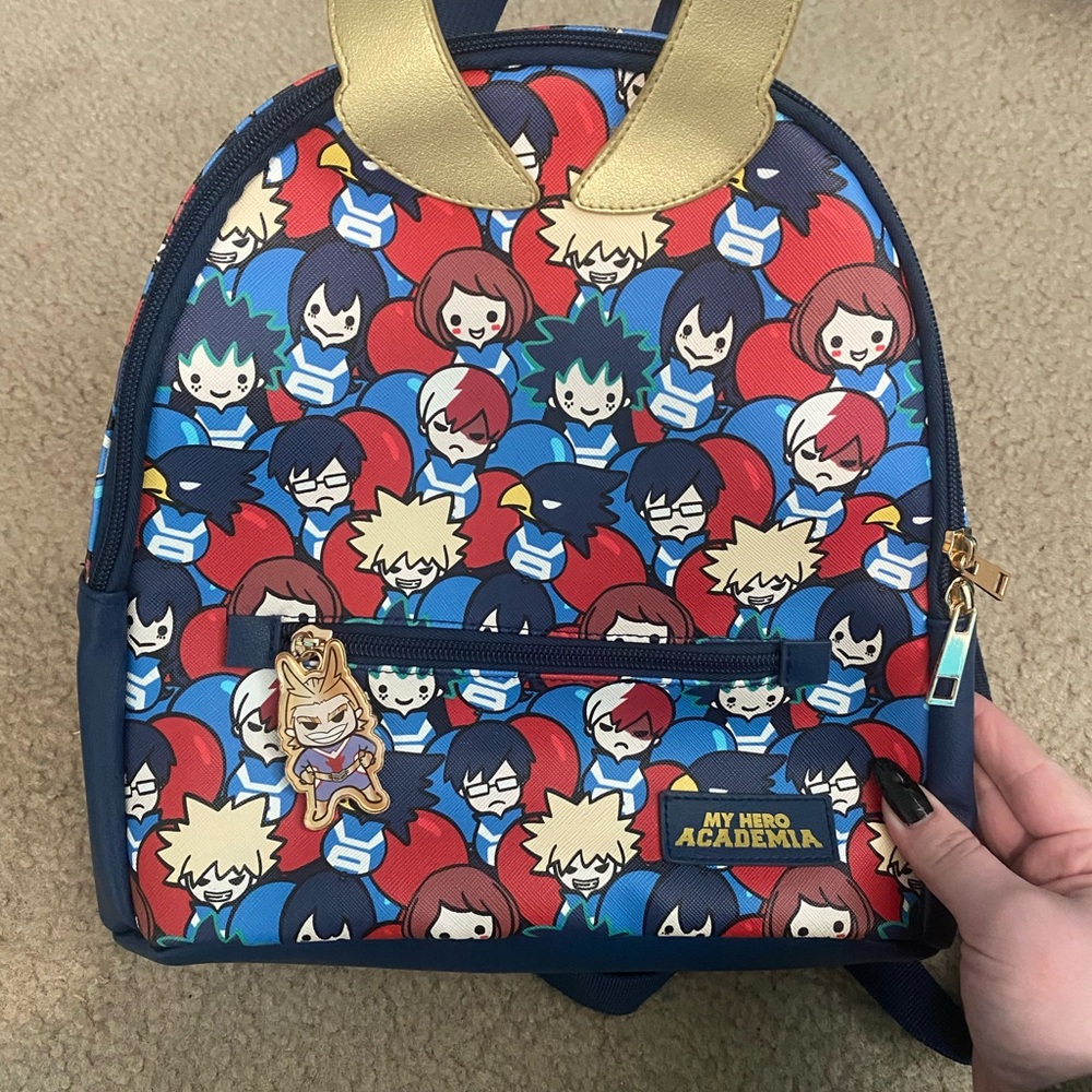 My hero academia mini backpack